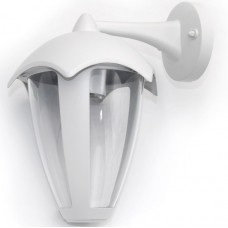 Φωτιστικό Φανάρι Επίτοιχο 1xE27 Αλουμινίου Λευκό IP44 9-3620